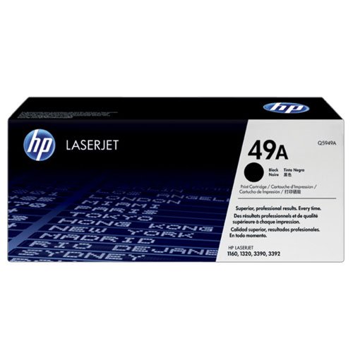 HP 49A Black Original Laser Toner Cartridge