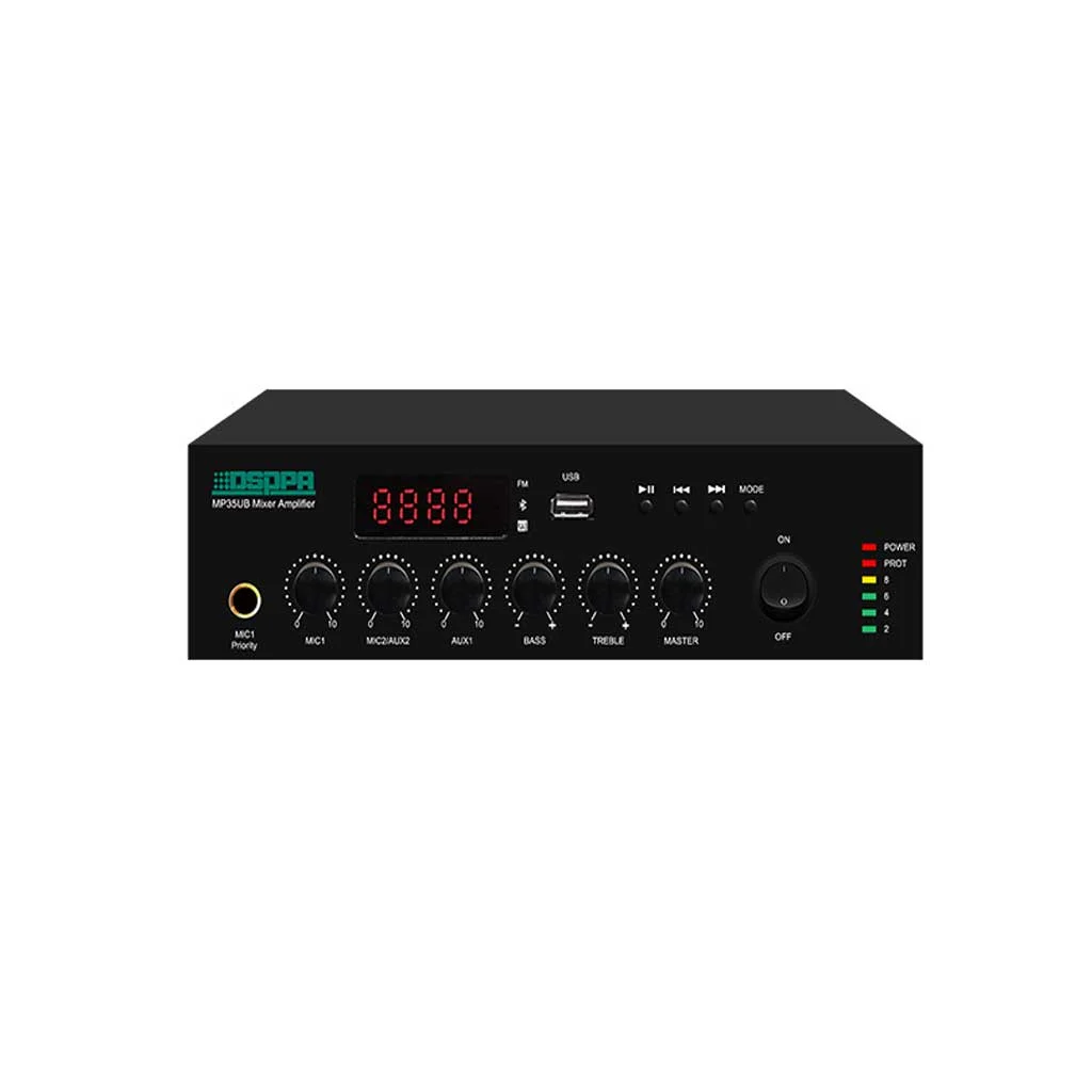 MP60UB Mini Digital Mixer Amplifier with USB & Bluetooth