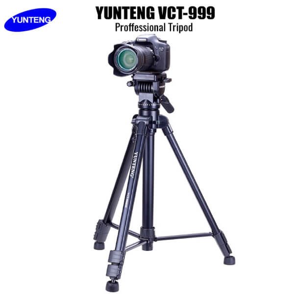 Yunteng VCT-999 Professional Aluminum Alloy DSLR Camera Tripod 6.75 Feet