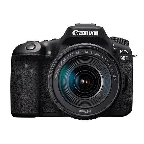 Canon EOS 90D 32.5 MP DSLR Camera with EF-S 18-135mm IS USM Lens