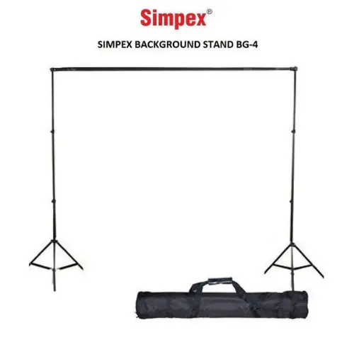 Simpex BG4 Photography Backdrop Stand Kit Without Background